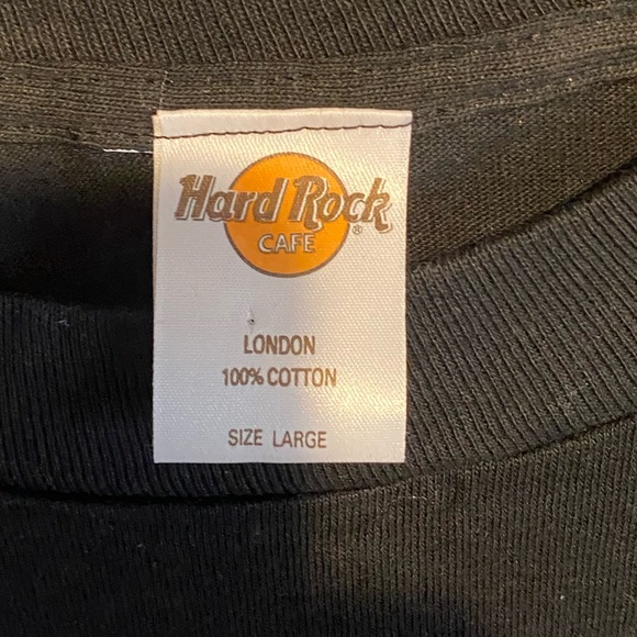 Vintage Hard Rock Cafe  London Single Stitch Shirt - Picture 2 of 3